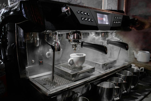 Professionele espressomachine